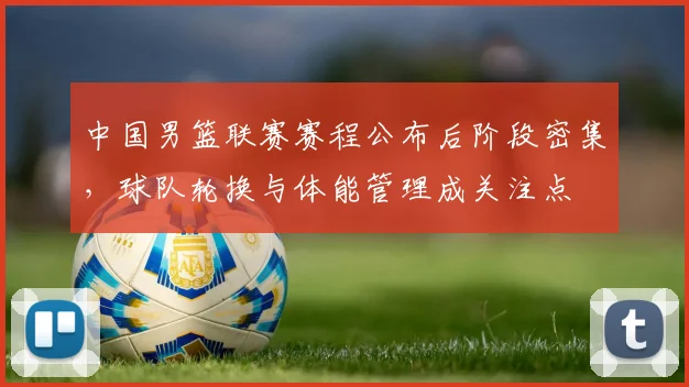 中国男篮联赛赛程公布后阶段密集，球队轮换与体能管理成关注点